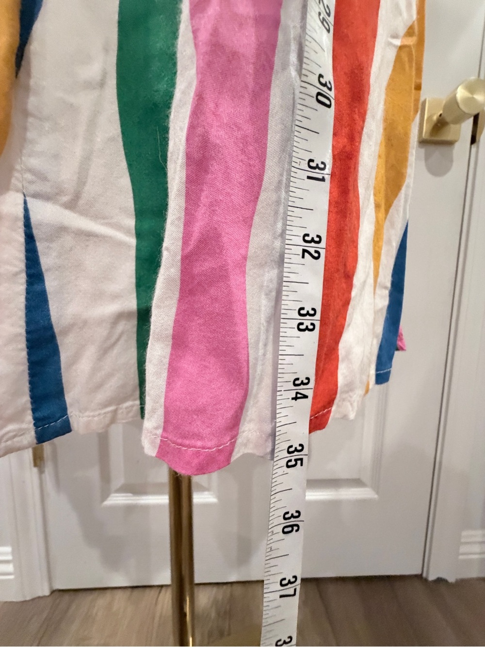 Nooworks Molly in Rainbow Salvation Stripe Dress XXL - Picture 11 of 13